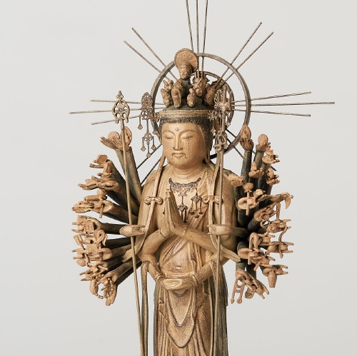 TanaCOCORO[掌] 千手観音～慶派～ | 仏像フィギュアのイスムウェブショップ