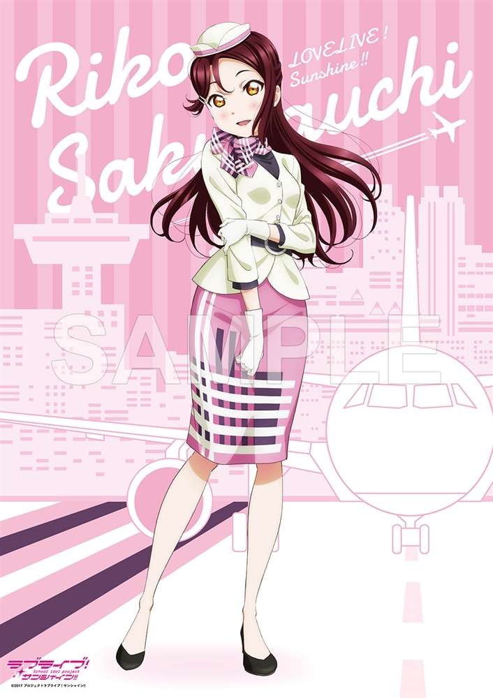 ラブライブ！サンシャイン!! B2タペストリー 桜内梨子 CAver.: その他