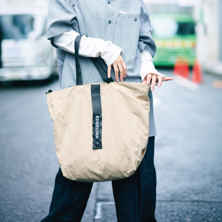 EDGELINK／エッジリンク NAMPAK ポケッタブルトートバッグ 60194(01