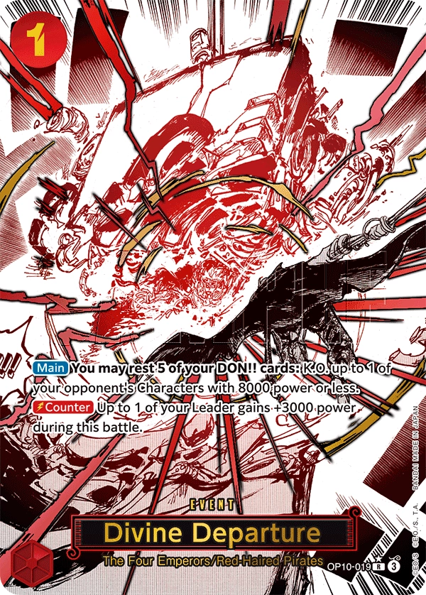 OP13-076_p1 Divine Departure One Piece Card Game Card | One Piece