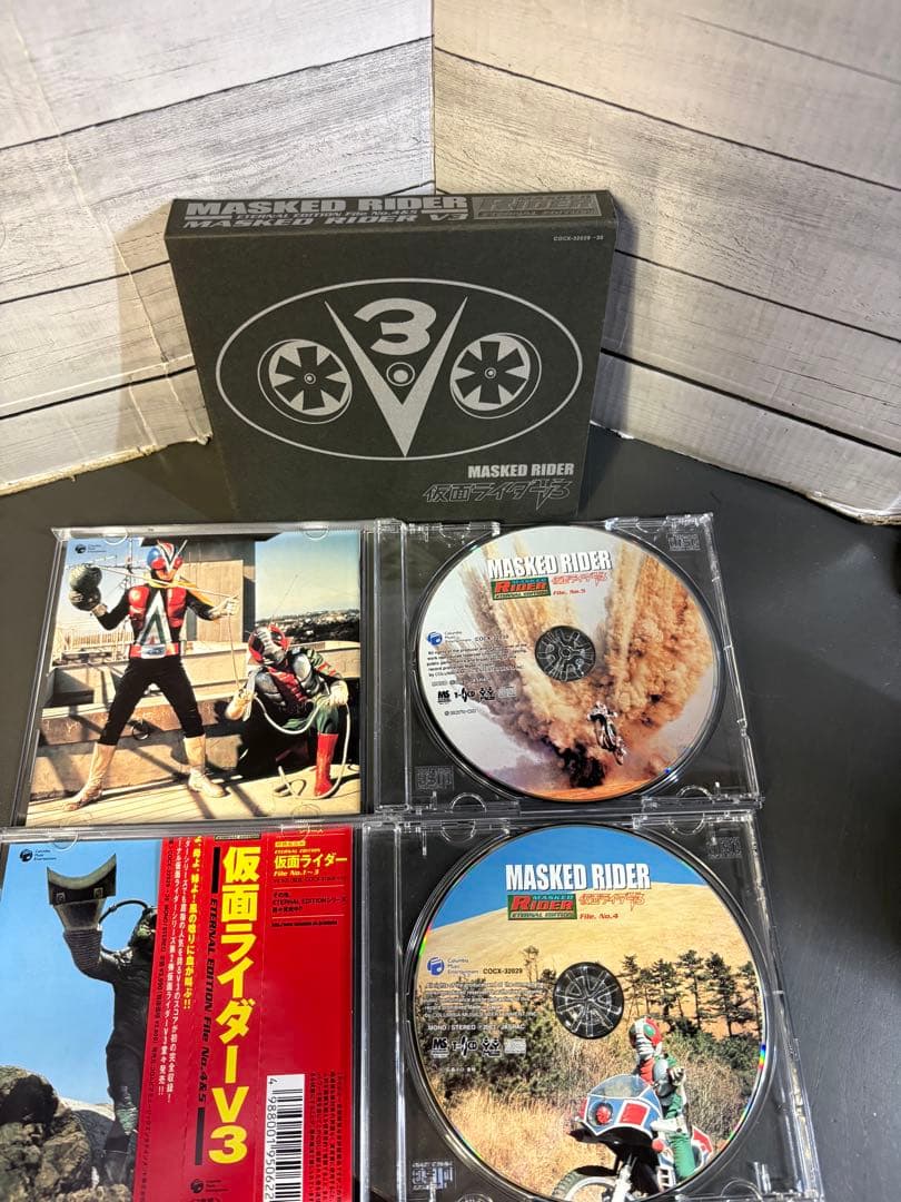仮面ライダーV3 ETERNAL EDITION file no4&5 - メルカリ