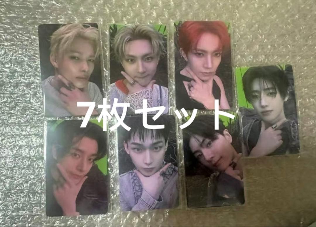 ENHYPEN UNLEASH youtube 特典 トレカ 7枚セット Enhypen Photocard Official 