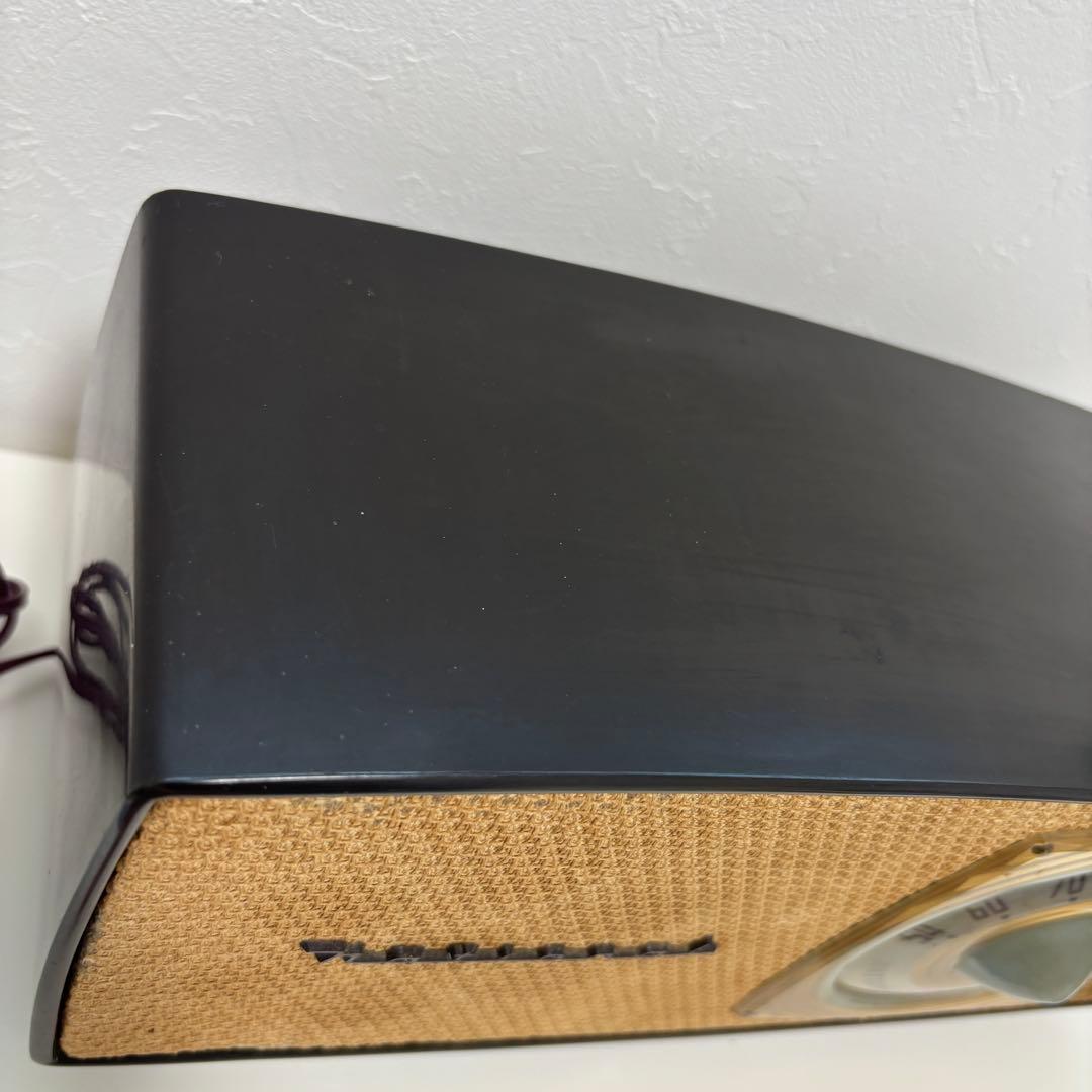 ひでさん様　美品 松下 DX -370 昭和レトロ 真空管ラジオ 受信確認