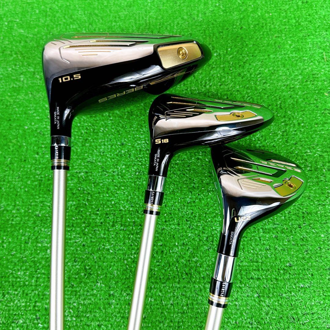 レフティ】 HONMA BERES09 3S 1W 5W U22 3本 SR - メルカリ