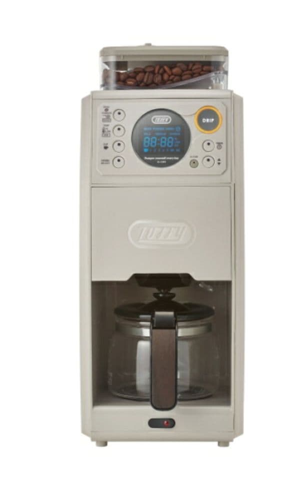 Toffy 全自動コーヒーメーカー クレージュ Toffy（トフィー）全自動ミル付カスタムドリップコーヒーメーカー