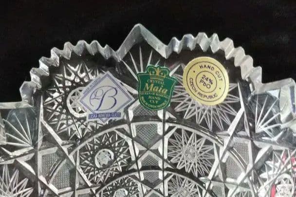 ボヘミアガラス花瓶マイアフラワーベース MA-803 - メルカリ