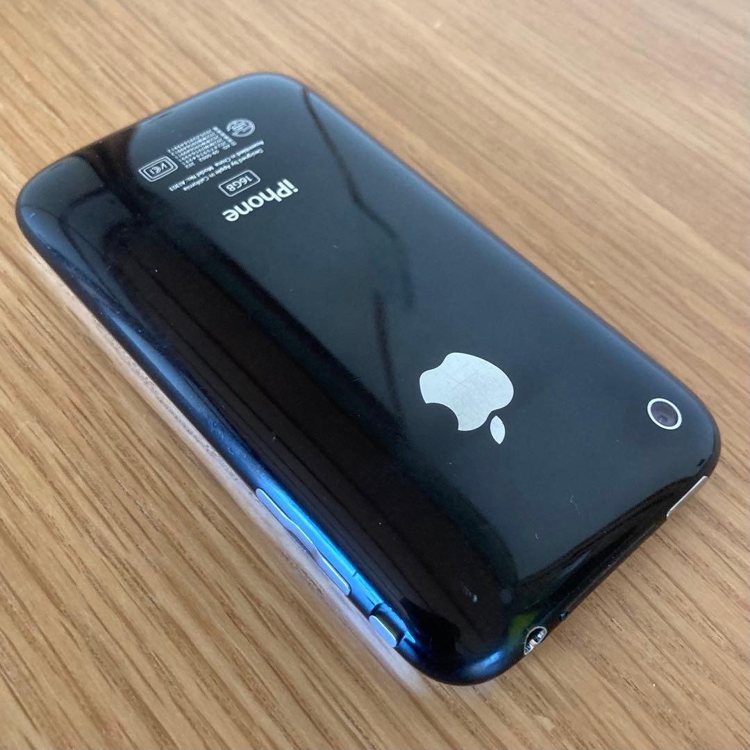 iPhone3GS 16GB ブラック 箱＋充電ケーブル付【初期化済】 - メルカリ
