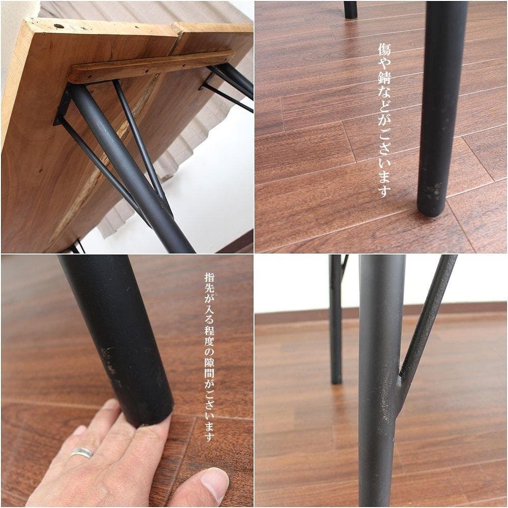 チーク材 無垢 一枚板 ディスプレイテーブル 希少 1点もの 2170x880