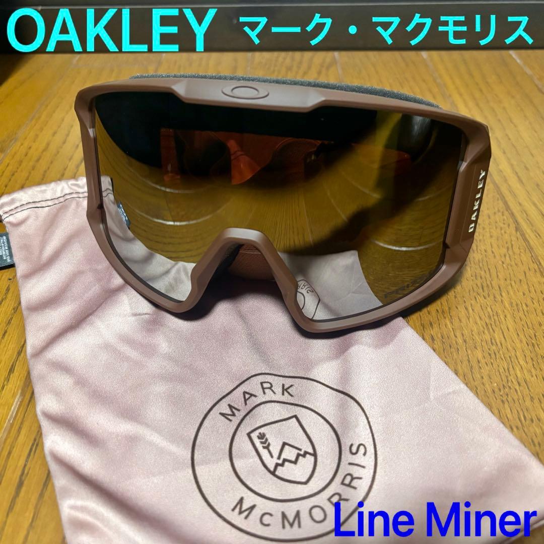 【美品傷ナシ】OAKLEY ラインマイナー マークマクモリス ゴーグル Oakley Line Miner™ L Mark McMorris Signature Series Snow Goggles