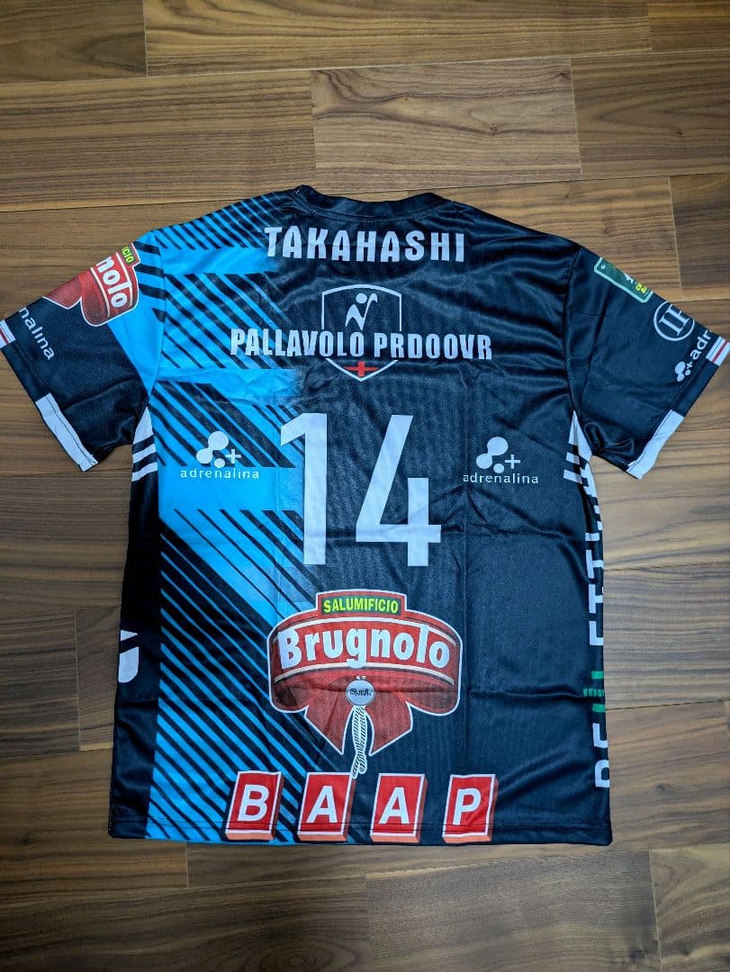 ☆イタリア セリエA パドヴァ ユニフォーム ゲームシャツ 髙橋藍