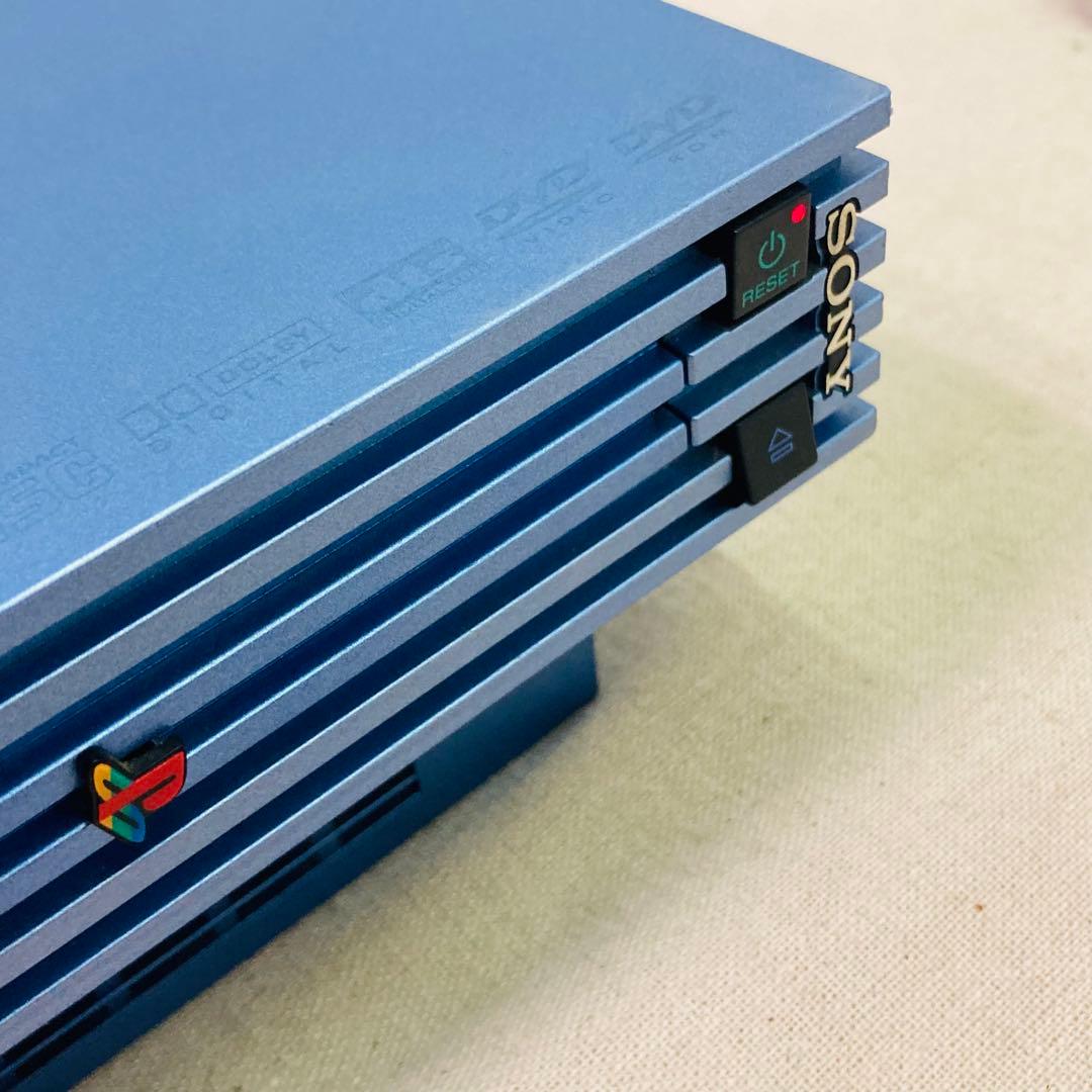 SONY プレイステーション2 本体 SCPH-39000 アクアブルー - メルカリ