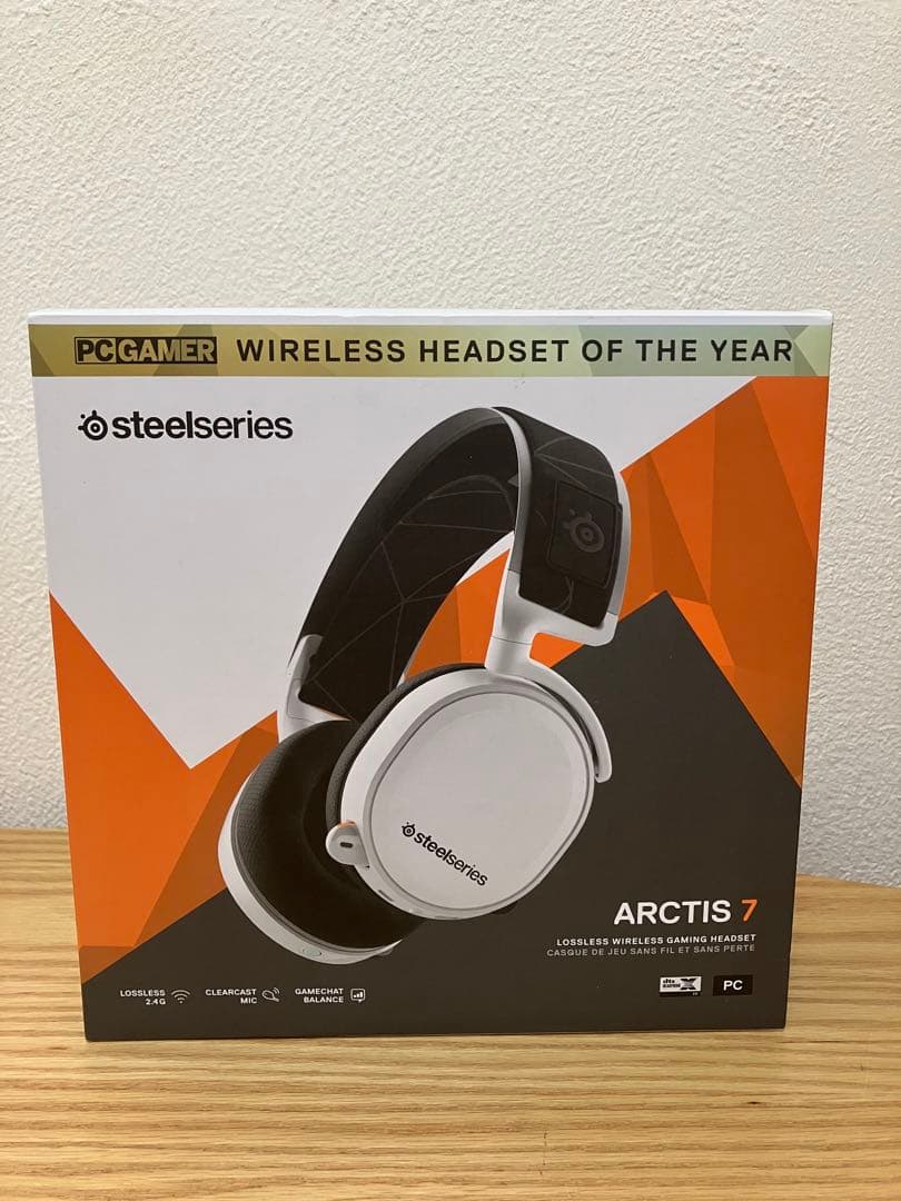 ヘッドホン STEELSERIES ARCTIS 7 WHITE 61508 Amazon.com: SteelSeries Arctis 7 - Lossless Wireless Gaming
