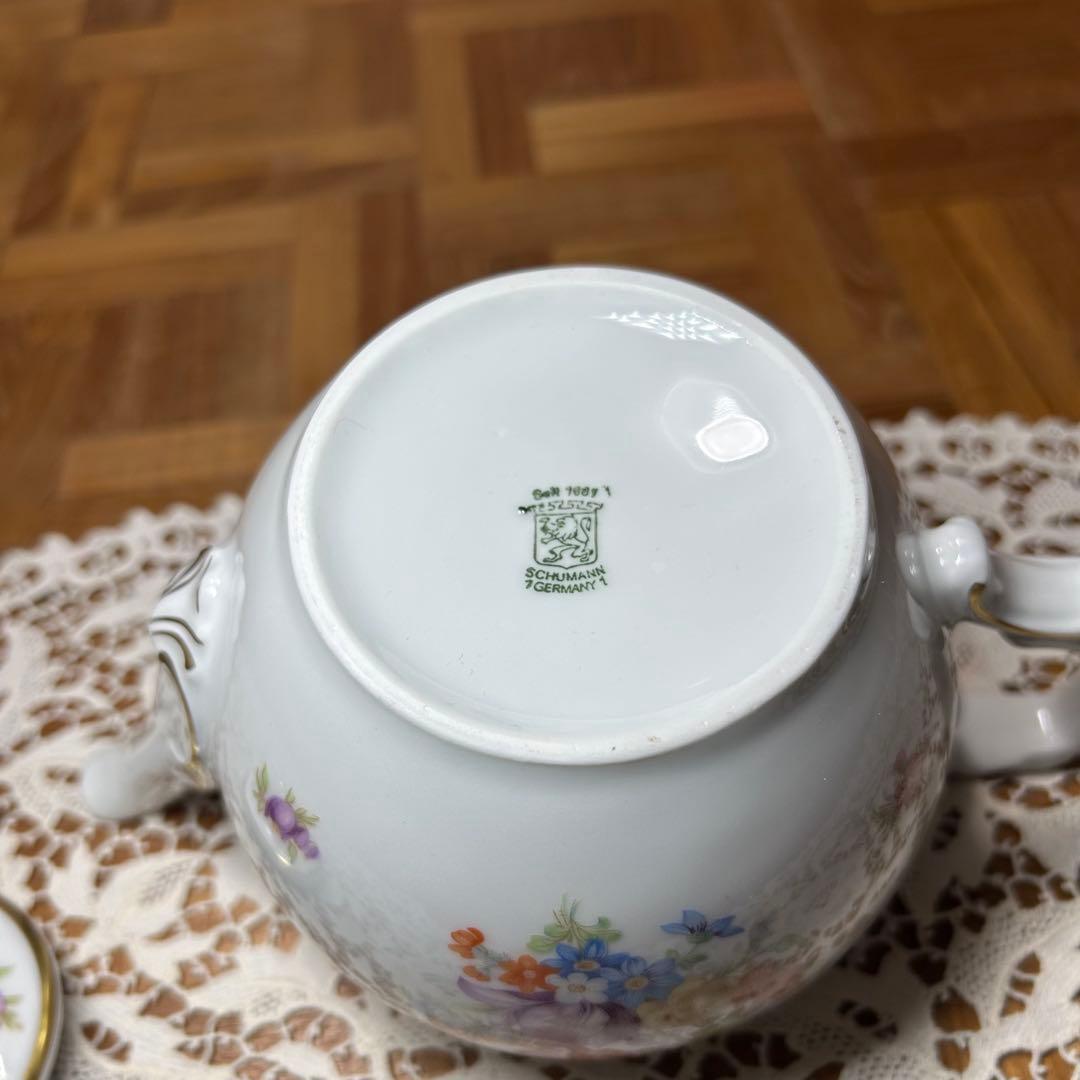 希少 シューマンババリア ティーポット ドレスデン ババリア ドイツ 美