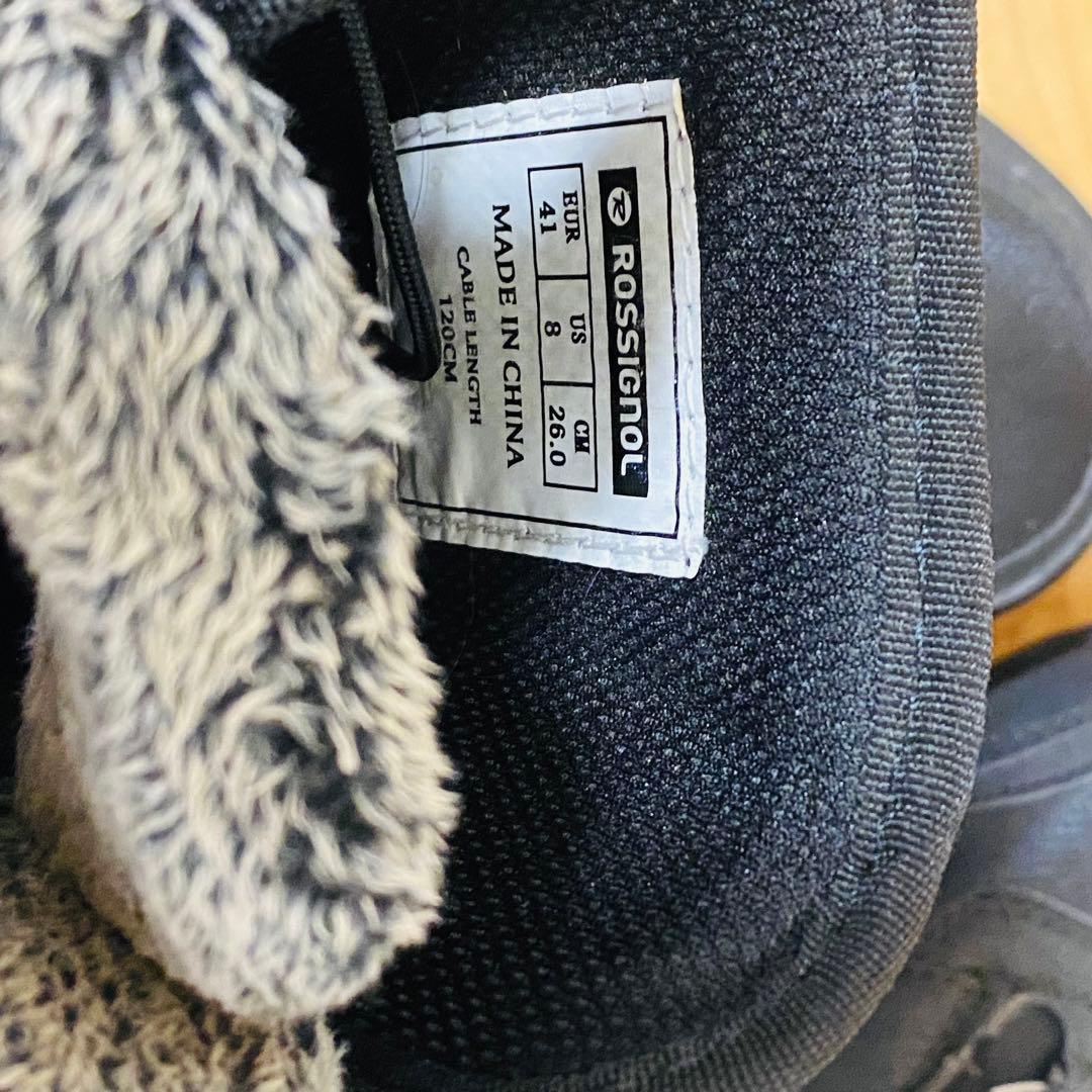 極美品✨ROSSIGNOL GLADE BOA ブラック 26.0cm メンズ