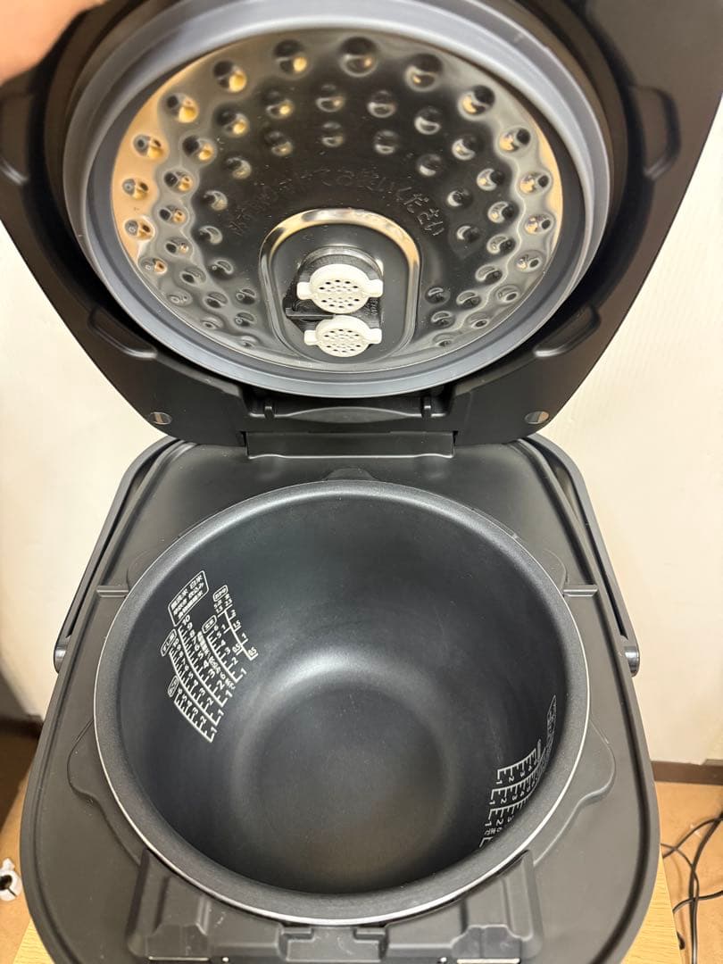 アイリスオーヤマ IH 圧力炊飯器10合(1.8L) RC-PD10-B