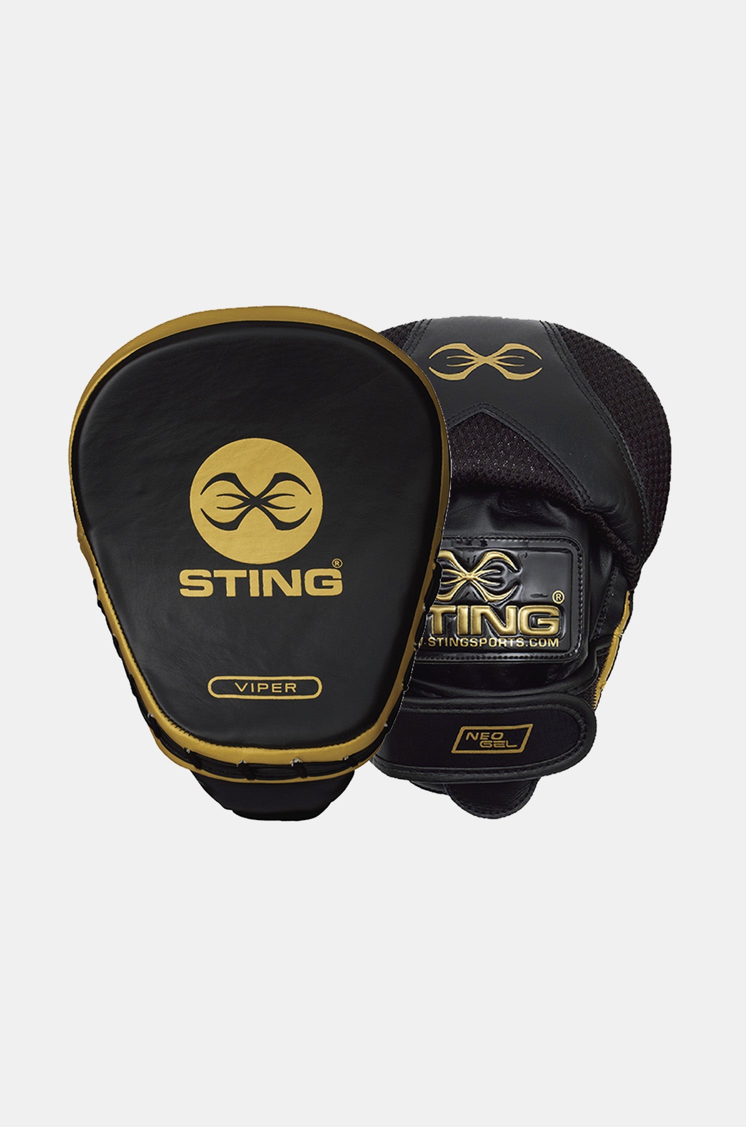 Viper Speed Focus Mitts - Black/Gold